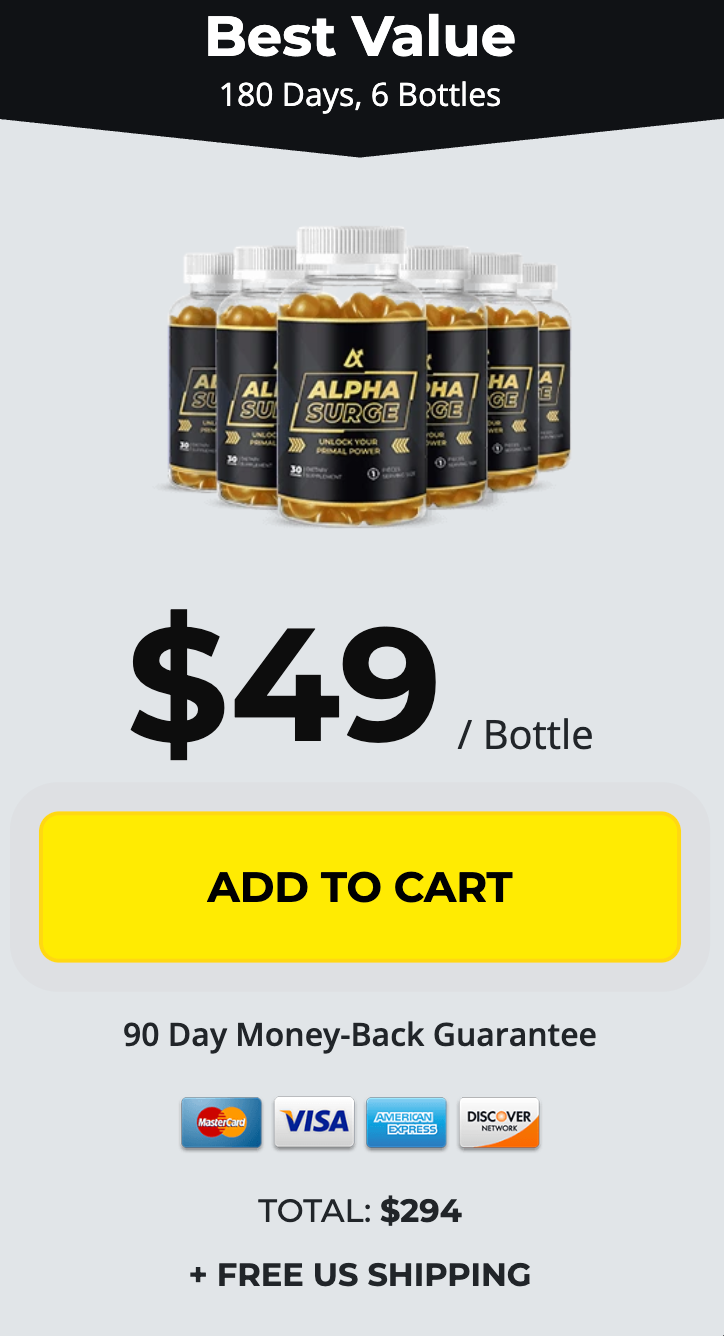 Alpha Surge Buy 6 Bottles